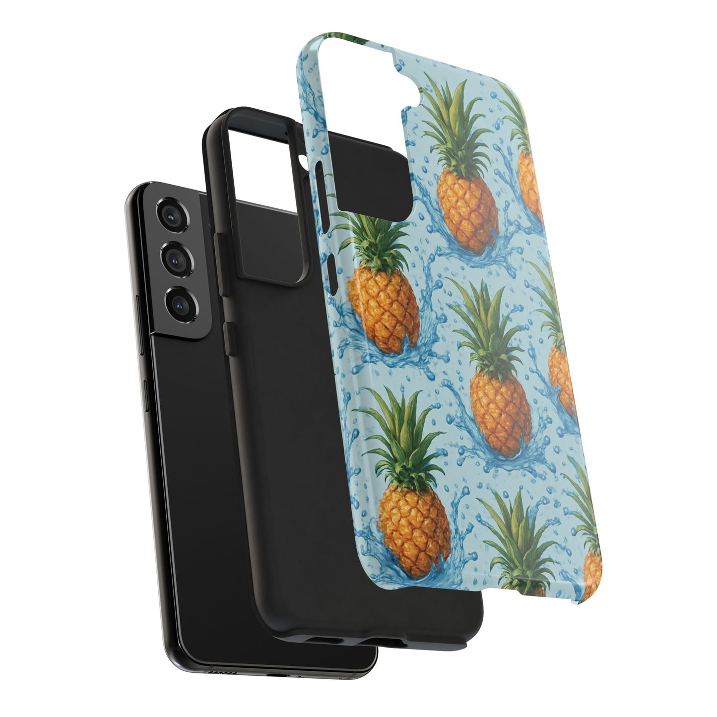 Tropical Pineapple Phone Case, Tough Phone Case, Pineapple Lovers Gift, Summer Vibe Accessory, Cute Phone Cover, Vacation Essentials