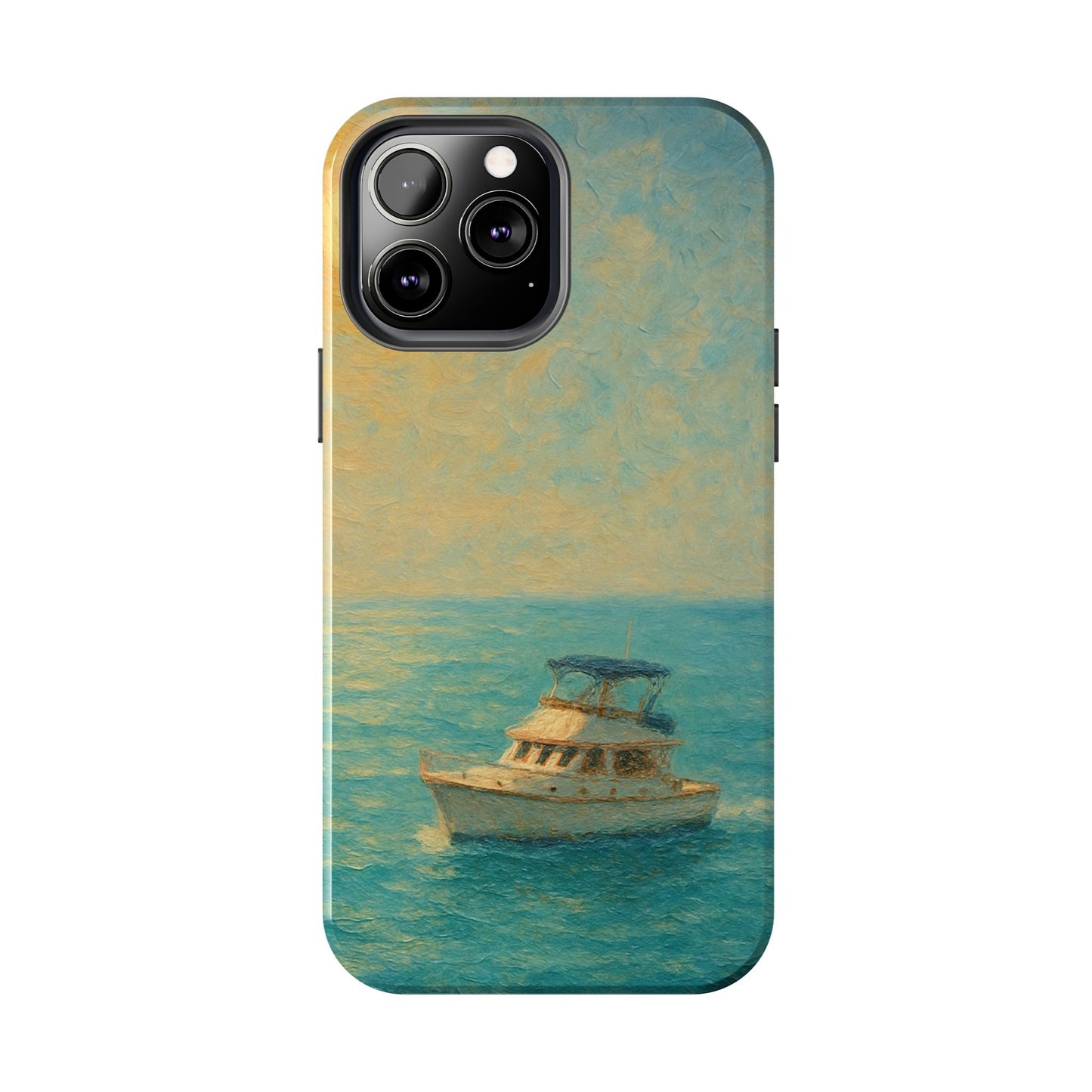 Scenic Ocean Phone Case, Nautical Tough Cases, Beach Lover Gift, Sailboat Decor, Coastal Home Accessories