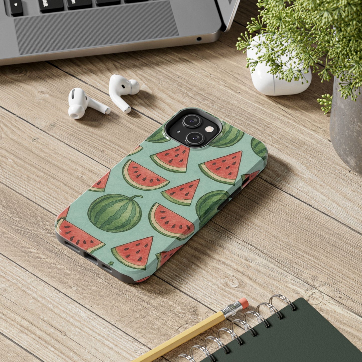 Fun Watermelon Phone Cases, Summer Phone Cover, Cute Fruit Case, Unique Cell Phone Accessory, Gift for Her, Phone Protection