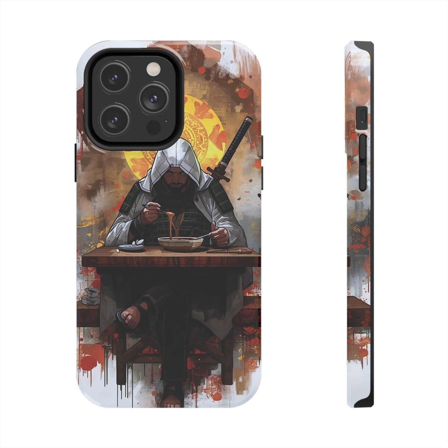 Artistic Tough Phone Cases for Gamers, Unique Phone Cover for Gift, Trendy Phone Accessories, Perfect for Birthdays & Holidays